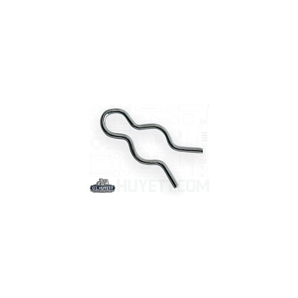 Huyett Hair Pin, Zinc Plated Spring Steel, 0.052 in Wire Dia x 0.969 in Length BPXZ-2305 - main
