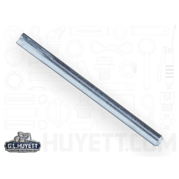 Huyett Type C Grooved Pin, Zinc Plated Low Carbon Steel, 0.094 in Dia x 0.092 in Small End Dia x 1.250 in L GP-0093-1250-C - main