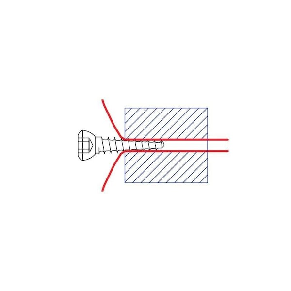Jorgensen Laboratories LigaFiba Interference Screw 3.5mm Titanium J0444V - main