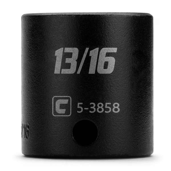 Capri Tools 13/16 in. Shallow Impact Socket, 3/8-Inch Drive, 12-Point, SAE CP53858 - main