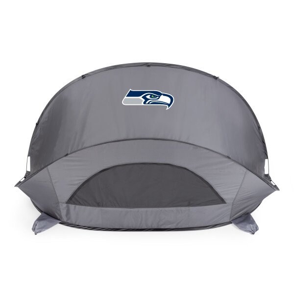 Picnic Time Family Of Brands Seattle Seahawks - Manta Portable Beach Tent, (Gray) 113-00-105-284-2 - main