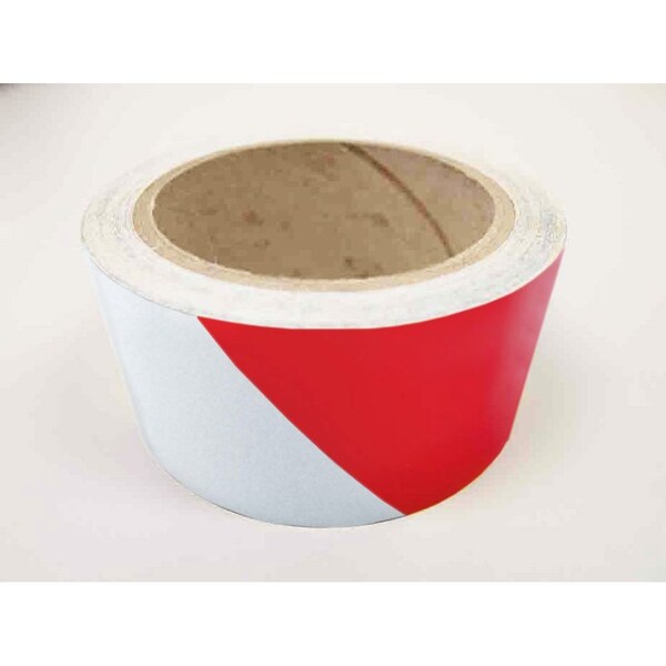 Nmc Red/Silver Reflective Tape 3x10 Yds RHS3RS - main