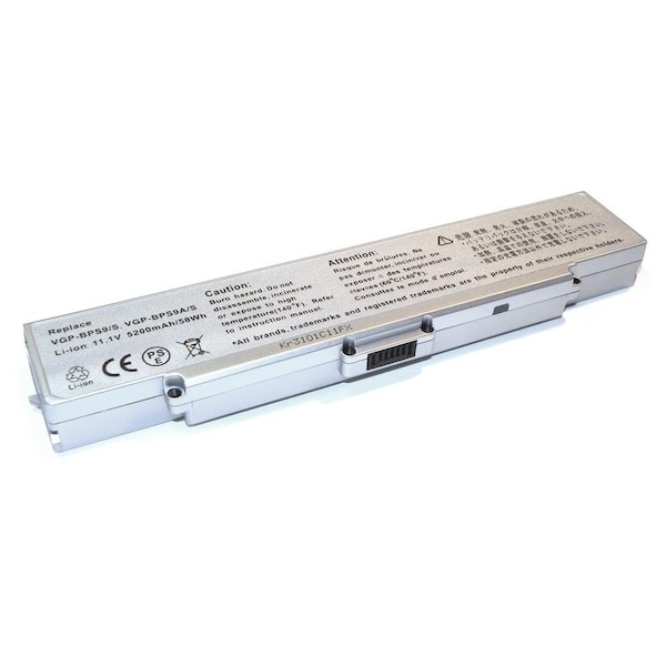 Premium Power Replacement Sony Vaio CR Series Laptop Battery. VGP-BP for Sony Vaio VGN-AR71ZU VGP-BPS9S - main