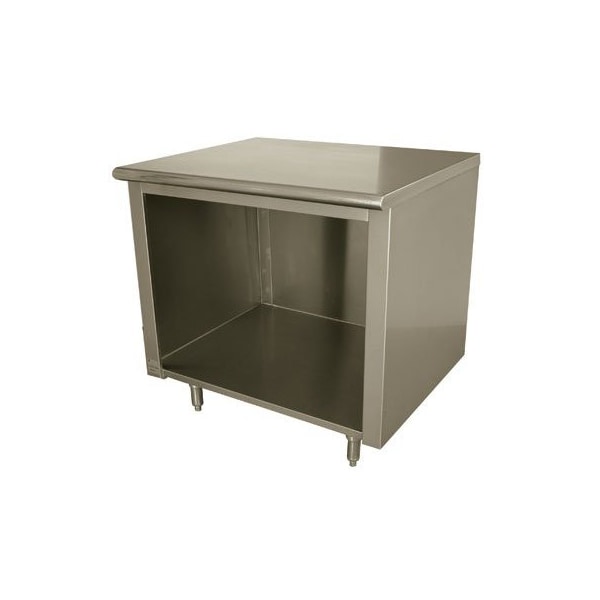 Advance Tabco Flat Top Enclosed Base Table EEB-SS-303 - main