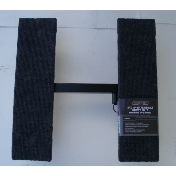 Shop Tuff 18inx18in-30in Adjustable Mover's Dolly STF-1830MDAM - main