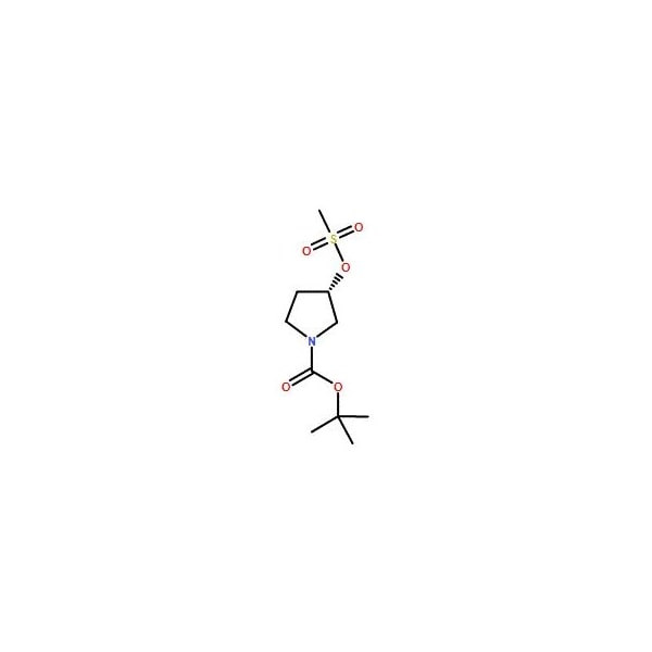 Ak Scientific (S)-1-Boc-3-methanesulfonyloxypyrrolidine (100g), CAS 132945-75-6 1265AL-100g - main