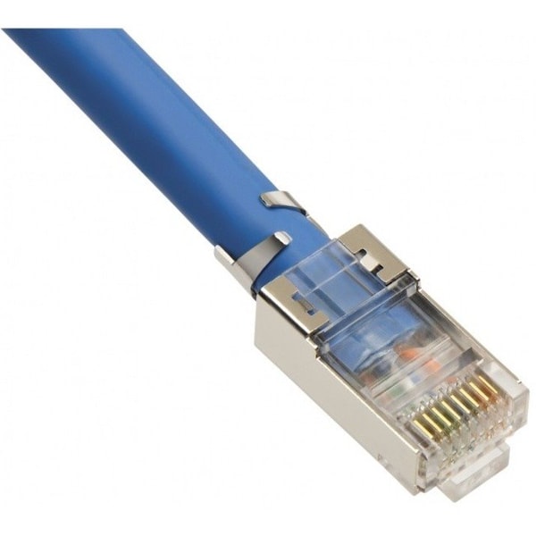 Platinum Tools RJ45 CAT6A 10 GIG SHIELDED CONNECTOR, W/LINER. 10/CLAMSHELL. 106193C - main