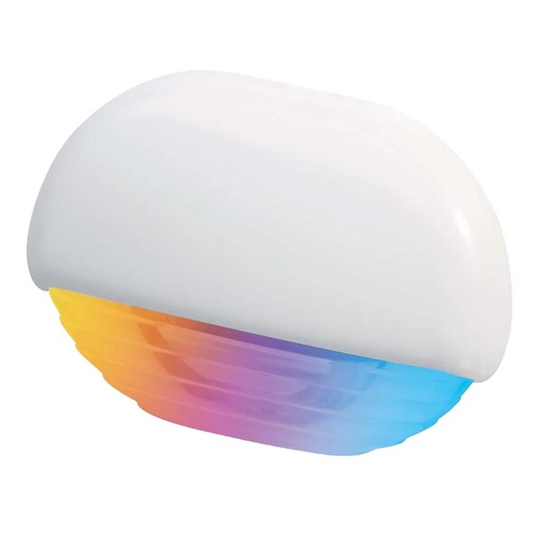 Hella Marine Apelo RGB Step Lamp - White Cap 958126531 - main