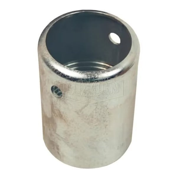 Dixon Holedall Long External Swage Ferrule, 2 ID x 2-41/64 to 2-48/64 OD in Nominal, Carbon Steel, Domest FL32-2 - main