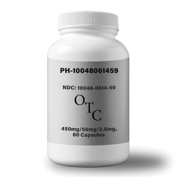 Generic Turmeric w/Bioperine, 450mg/50mg/2.5mg Capsules, 60PK 09-24652 - main