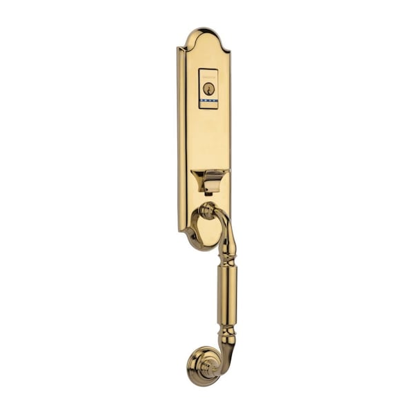 Baldwin Baldwin Manchester Emergency Egress Single Cylinder Tubular Handleset Less Lever Lifetime Brass 85350003ENTRX - main