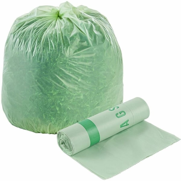 Stout 30 gal Trash Bags, 1.10 mil (28 Micron), Green STOE3039E11 - main