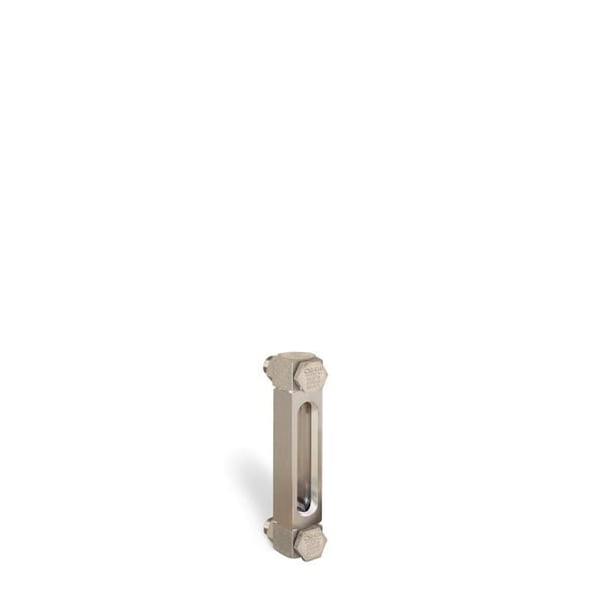 Oil-Rite Aluminum Liquid Level Gage, Standard, 4in. Centerline Distance, Viton Seals, 1/2-20 Thread B3540-10400VB1W - main