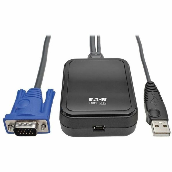Tripp Lite series B032-VU1 KVM Console to USB 2.0 Portable Laptop Crash Cart Adapter B032-VU1 - main