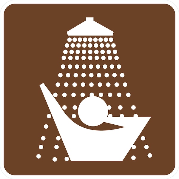 Lyle Showers, 24x24, Non-Reflective, Brown G-13892-NA_24x24 - main