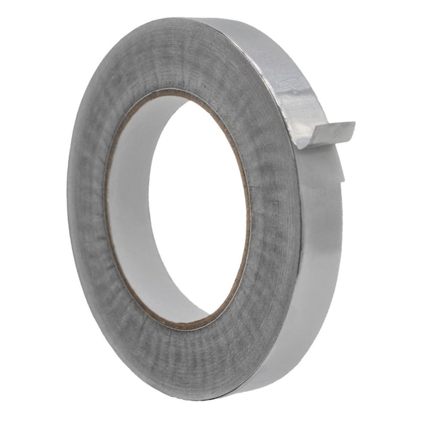 Wod Tape Premium Grade Aluminum Foil Tape Multipurpose for HVAC and Insulation: 3/4 in. x 50yds, 64PK WOD AFT20A-00750-64-50-SIL - main