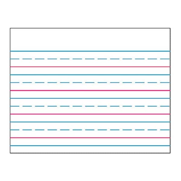 Trend Enterprises Handwriting Paper Wipe-Off® Chart, 22in x 28in T1094 - main