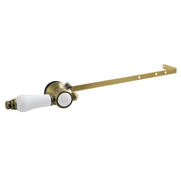 Kingston Brass Universal Front or Side Mount Toilet Tank Lever, Antique Brass KTBPLD3 - main
