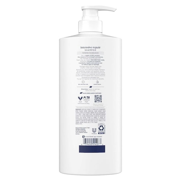 Dove Damage Therapy Intensive Repair Shampoo with Pump, 28 Fluid Ounce, 4PK 64350209 - main