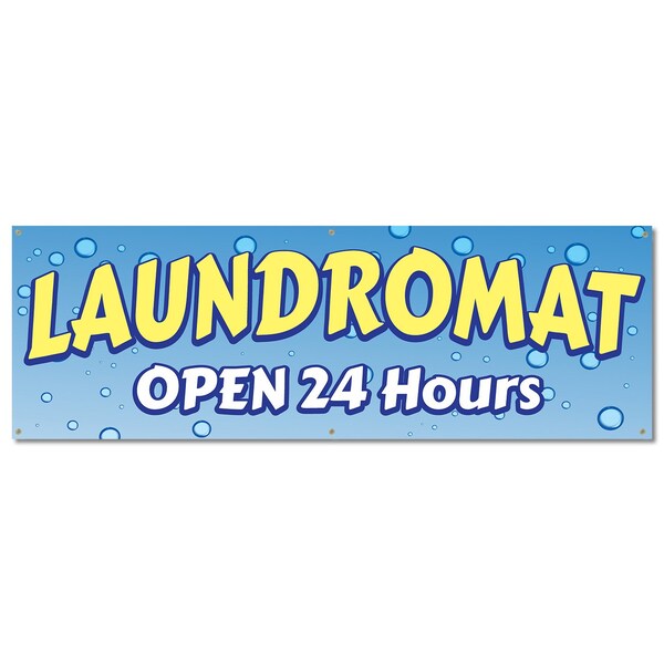 Signmission Laundromat, 24 Inch, Banner B-72-30399 - main