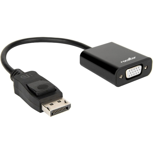 Rocstor DisplayPort to VGA Video Adapter Converter - Cable Length: 5.9" Y10A102-B1 - main