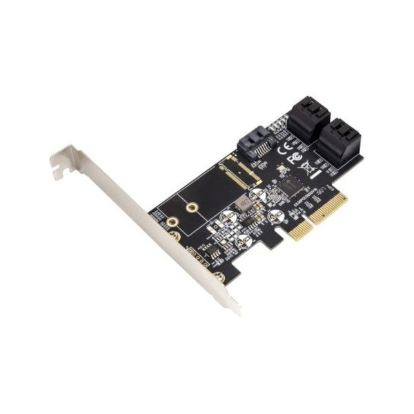 Syba Multimedia SI-PEX40139 Non-Raid SATA PCI-e X4 Controller SI-PEX40139 - main