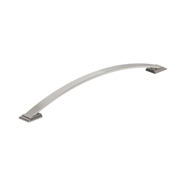 Amerock Candler 12-5/8 inch 320mm Center-to-Center Satin Nickel Cabinet Pull BP29353G10 - main