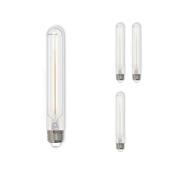 Bulbrite LED Filament 5w Dimmable 7.5 Inch T9 Light Bulb (E26) Base - 2700K (Warm White), 300 Lumens, 4PK 862771 - main