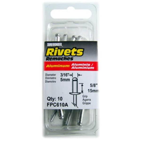 Fpc 610A XLong Aluminum Rivet, 50PK 141986 - main