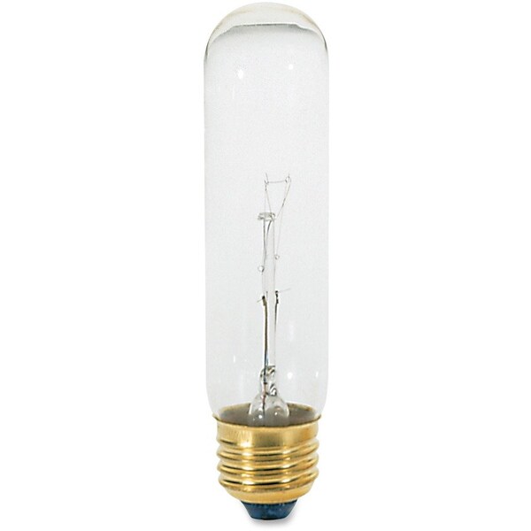 Satco Bulb, Incandescent, 40W, T10, Medium Base, Tubular S3702 - main