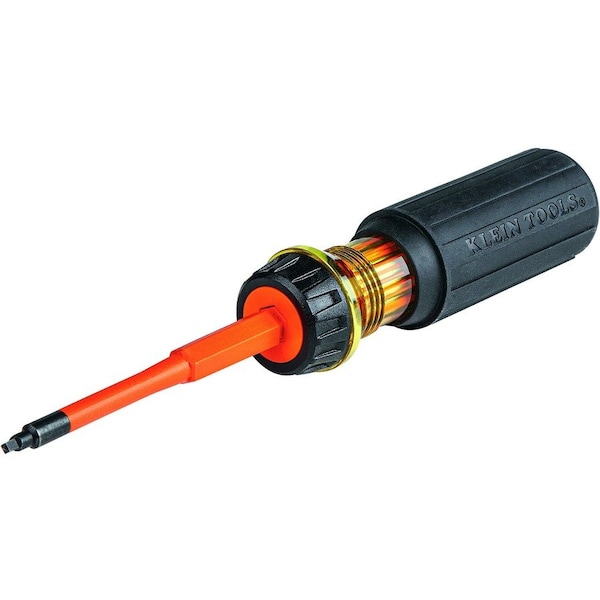 Klein Tools InsulScrDrv, Squar, #1;#2, Black;Orange, Rnd 32287 - main
