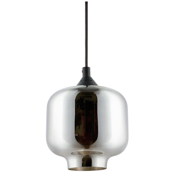 Sunlite 6.5in. Vintage Farmhouse E26 72in. Cord 60W Max Bulb Not Included Mirror Glass Pendant Fixture 07022-SU - main