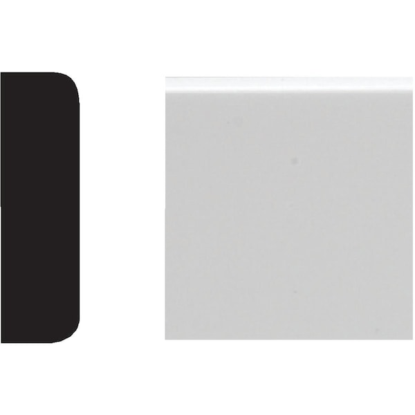 Royal 1/4''x3/4''x8 ' Wht PVC Screen Molding 5074957 - main