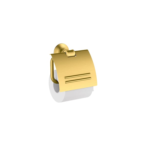 Axor Montreux Toilet Paper Holder in Brushed Gold Optic 42036250 - main