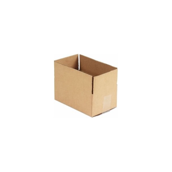 Universal FixedDepth Corrugated Shipping Boxes, RSC, 6 x 10 x 4, Brown Kraft, 25PK UFS1064 - main