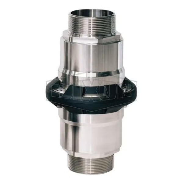 Dixon Mann-Tek by Safety Break-Away Coupling, 4 in Nominal, MNPT End Style, 316 SSss Steel MSBC400SSMNPT - main