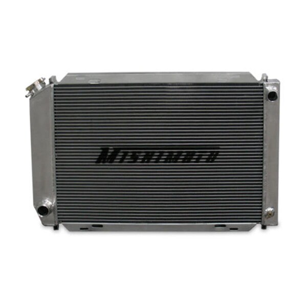 Mishimoto 1979-1993 Ford Mustang Dual Pass Aluminum Radiator, Black M1N-RADMUS79DP - main