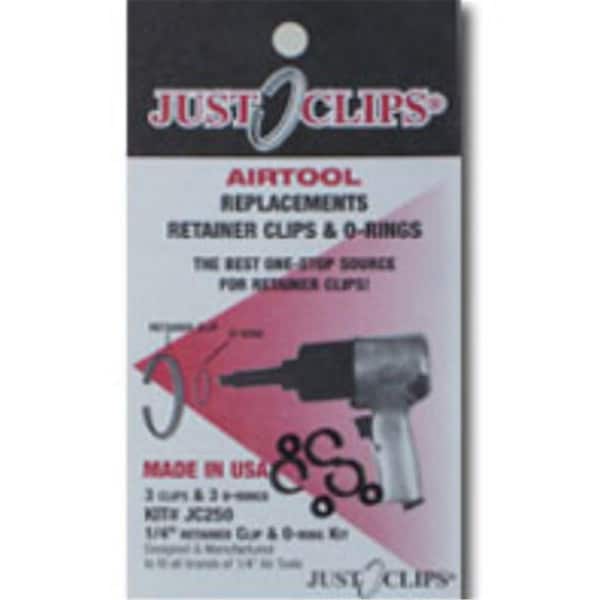 Just Clips .25 in. Anvil Retainer Clip Refill Kit, 5PK JSC250-5 - main