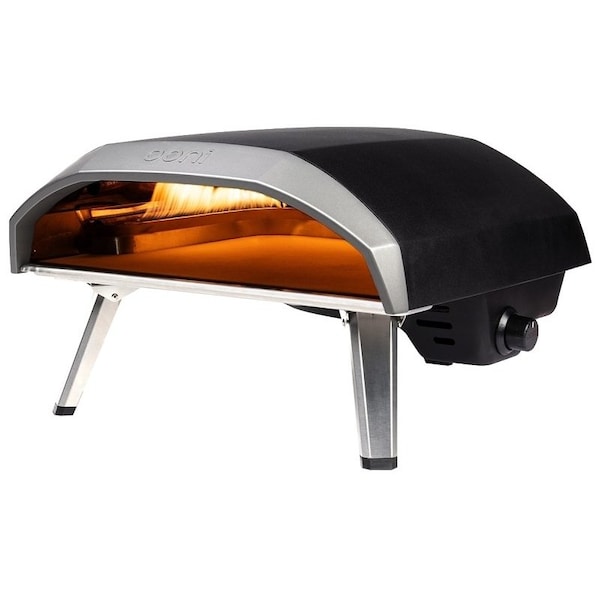 Ooni Koda 16 Series Pizza Oven, 25 in W, 232 in D, 147 in H, Propane, 29,000 Btu, Carbon Steel, Black UU-P0AB00 - main