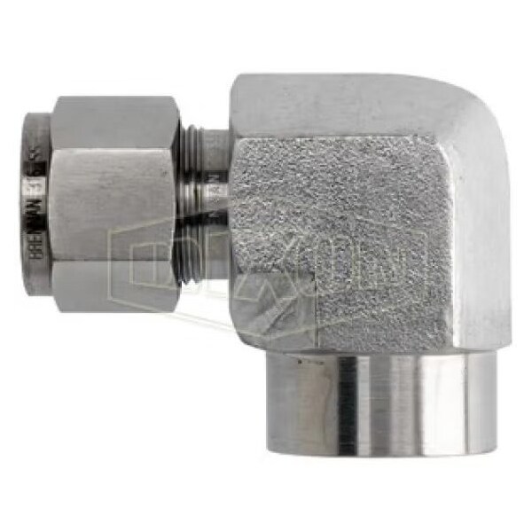 Dixon The Right Connection Instrumentation Elbow, 1 in, Tube x FNPT, 316 SS, Domestic 16-DFE-16 - main