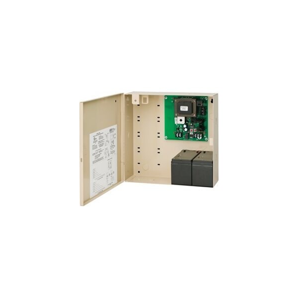 Security Door Controls 1A 12/24VDC Regulated, Filtered Power Supply With Charger 602RF - main