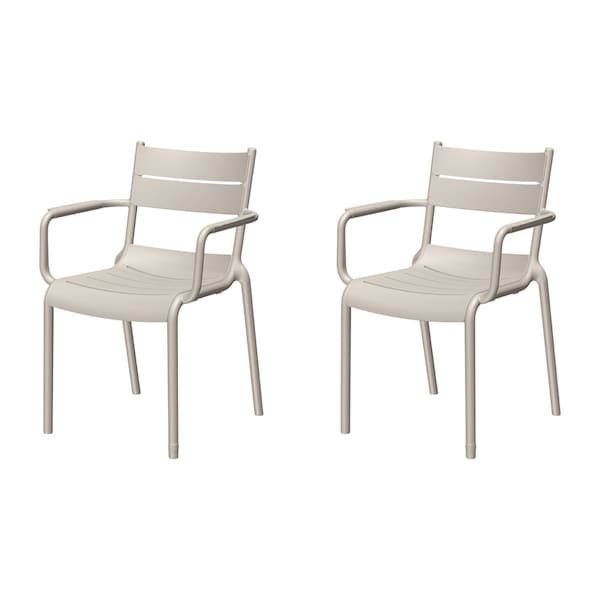 Lagoon Naples Stackable Armchair, 2PK 7220G6-ASLGS - main