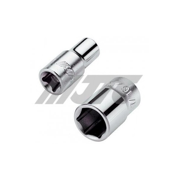 Jtc Auto Tools 1/4in dr. Sae socket - 6-point Chrome vanadium 2241532 - main