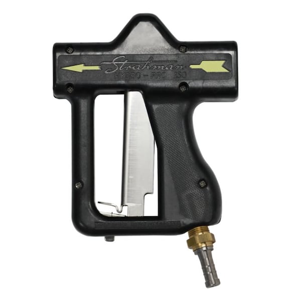 Strahman Washdown Equipment Hydro-Pro 150 Nozzle Black With Stainless Steel 5/8in 360Deg Swivel Adapter HP150063BLACK - main
