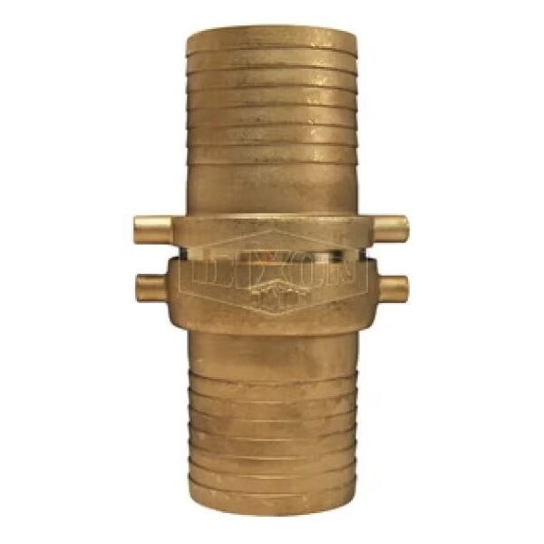 Dixon King Short Shank Suction Coupling with Brass Nut, 4 in Nominal, NPSM End Style, Domestic CBB400 - main