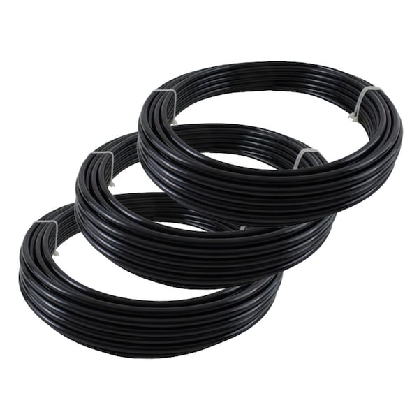 Mytee Products 100 Feet DOT Air Brake Tubing 1/2in, 1/4in and 3/8in - Black 100MP-ABT-121438-KIT - main
