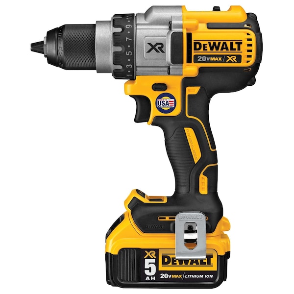 Dewalt 20V MAX* MATRIX XR 3-SPEED HIGH PERFORMANCE PREMIUM CORDLESS DRILL/DRIVER KIT, 1/2 DCD991P2 - main