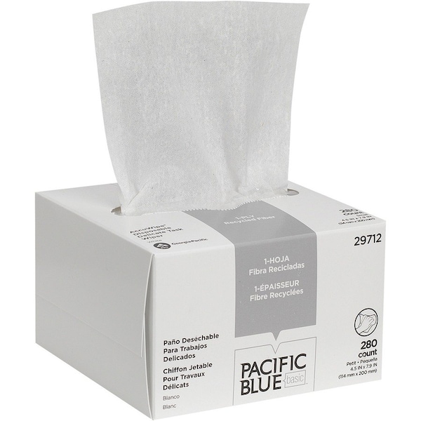 Georgia-Pacific Delicate Task Wipes, 8-1/4" x 4-1/2", 60 Pack, 280 Wipes/ Pack 29712 - main