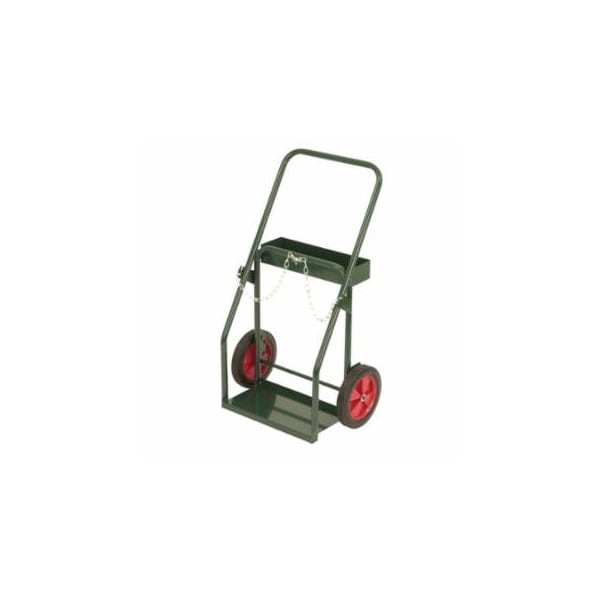 Harper Trucks Series 150 Trucks, Holds 7.5 in-9.25 in Cylinders, 10 in Semi-Pneumatic, Plain Wheels 338-150-15 - main