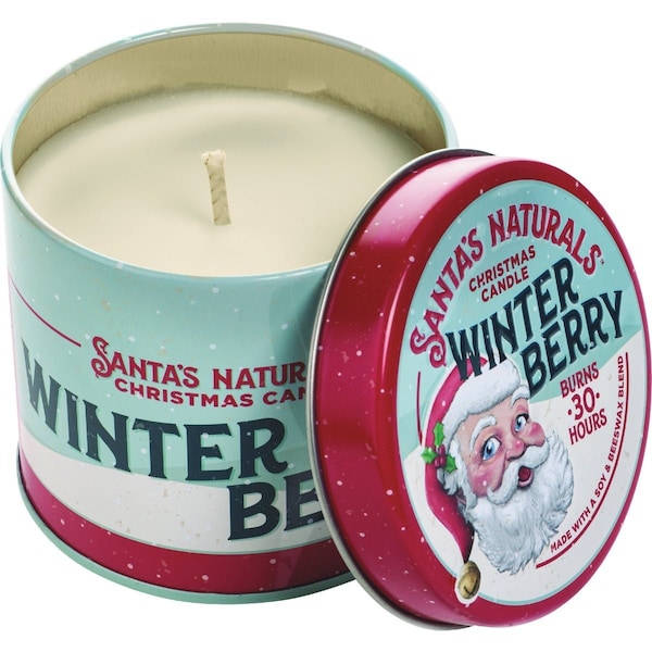 Santas Naturals 9 Oz. Winter Berry Candle SN001-WB-C6-TTD - main